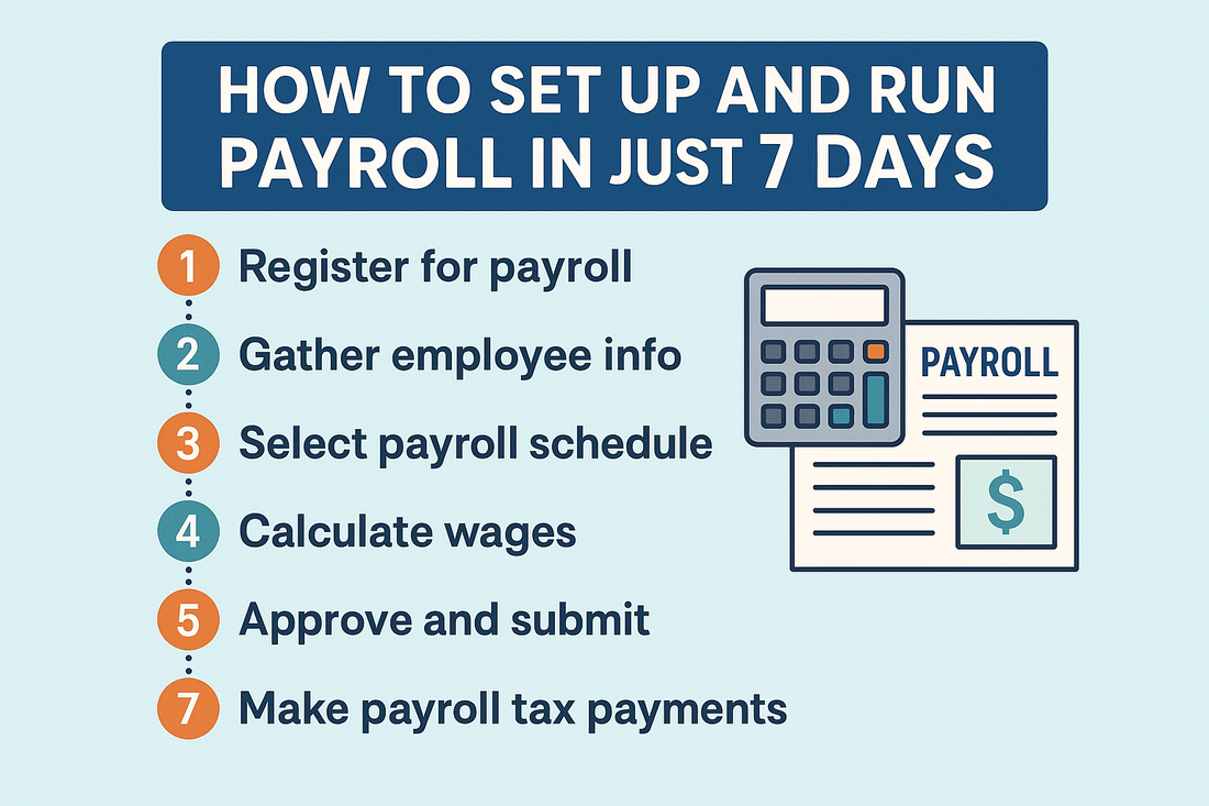 How to Set Up and Run Payroll in Just 7 Days