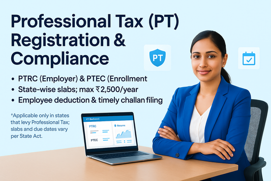 Professional Tax Registration